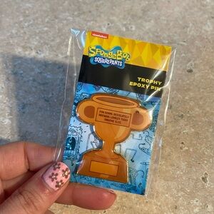 SpongeBob Trophy Epoxy Pin